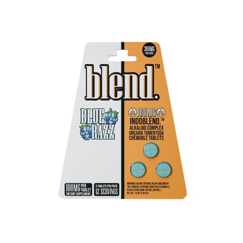 blend - blue razz 3 pack of tablets