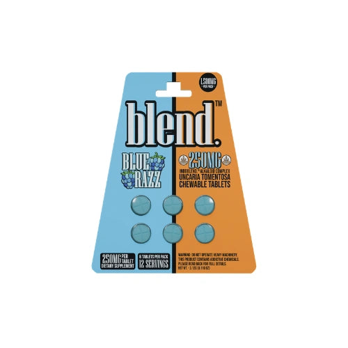 blend - 6 pack tablets - blue razz 