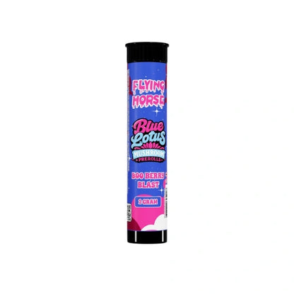 flying horse blue lotus prerolls - boo berry blast