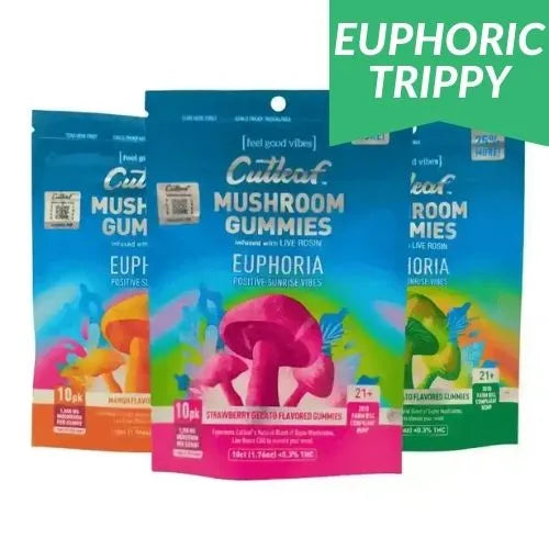 Cutleaf | Euphoria Mushroom Gummies - Sunrise - 1000mg