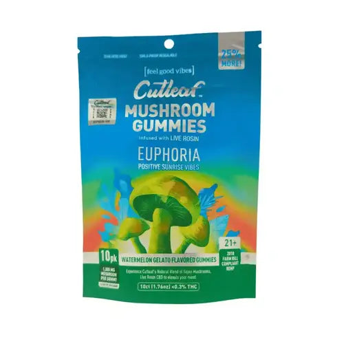 Cutleaf | Euphoria Mushroom Gummies - Sunrise - 1000mg