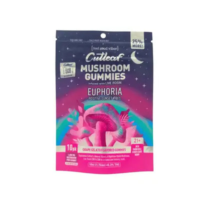 Cutleaf | Euphoria Mushroom Gummies - Sunset - 1000mg