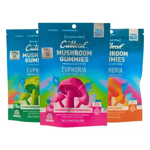 Cutleaf | Mushroom Gummies - Sunrise - 1000mg