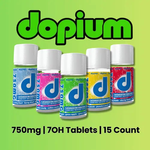 Dopium | 7OH Tablets - 750mg