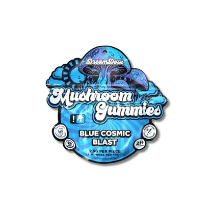 mushroom gummies blue cosmic blast