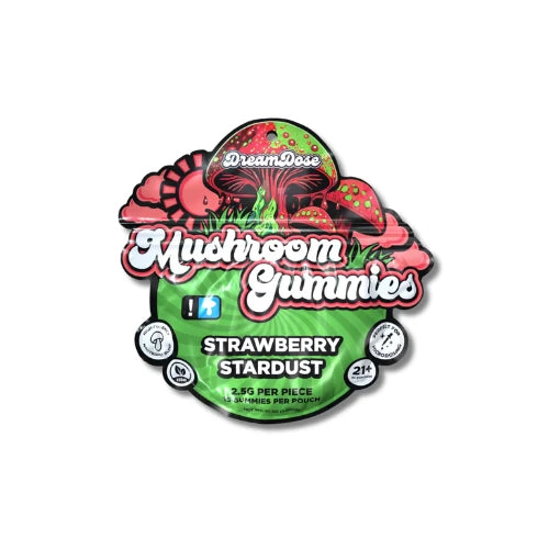 mushroom gummies strawberry stardust