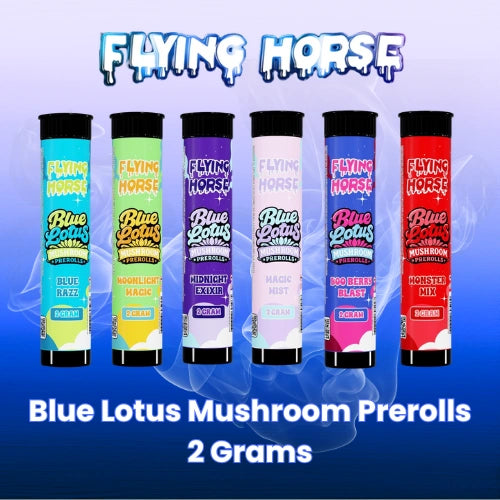 flying horse blue lotus prerolls