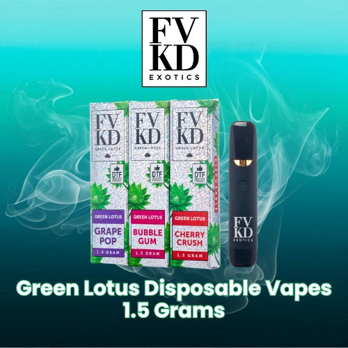 fvkd exotics green lotus vape pens