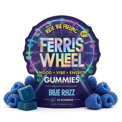 blue razz gummies - ferris wheel