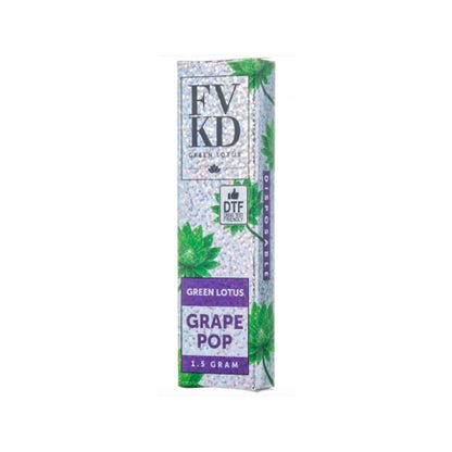 grape pop green lotus vape pen