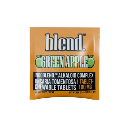 blend indoblend 100mg - green apple
