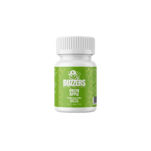 buzzers bottle - green apple