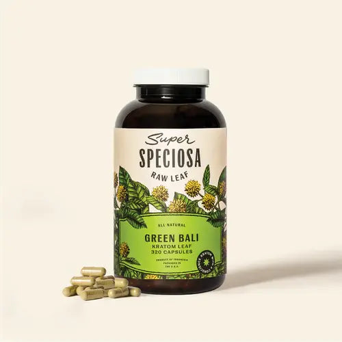 Super Speciosa | Green Bali Kratom Capsules