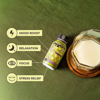 max relax shot with product specs