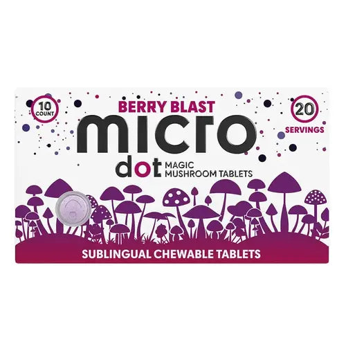 Micro Dot | Mushroom Tablets - 10 Count Pack - Magic Mint