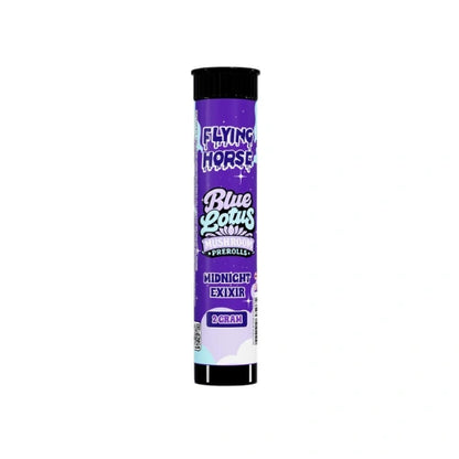 flying horse blue lotus prerolls - midnight elixir