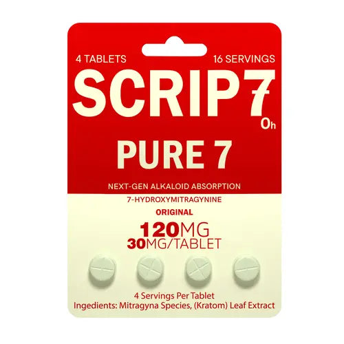 scrip7 original flavor - red and cream blister pack