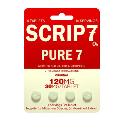 scrip7 original flavor - red and cream blister pack