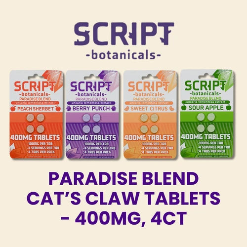 Script Botanicals - Paradise Blend Tablets - 4ct