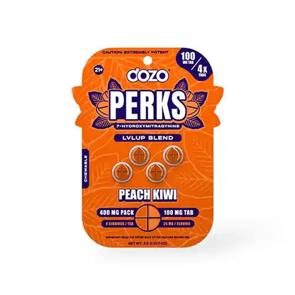 dozo perks peach kiwi orange package