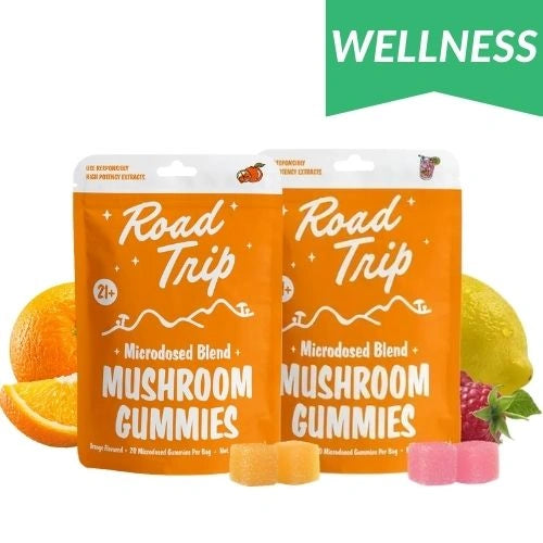 Road Trip | Microdosed Gummies + Functional Mushrooms