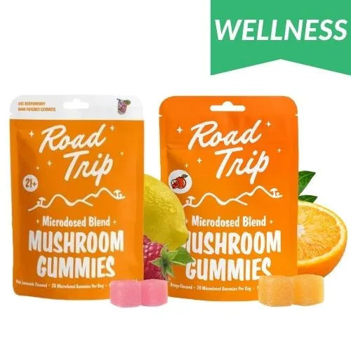 Road Trip | Microdosed Gummies + Functional Mushrooms