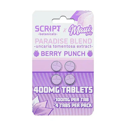 Script Botanicals - Paradise Blend Tablets