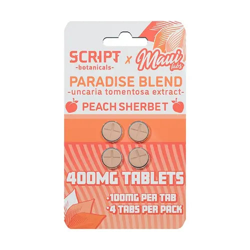 Script Botanicals - Paradise Blend Tablets