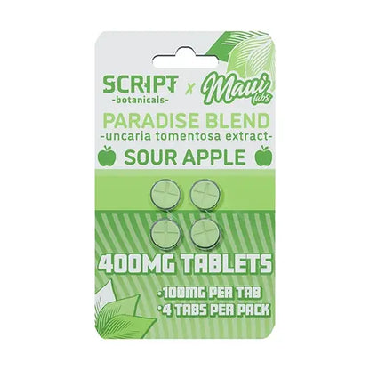 Script Botanicals - Paradise Blend Tablets