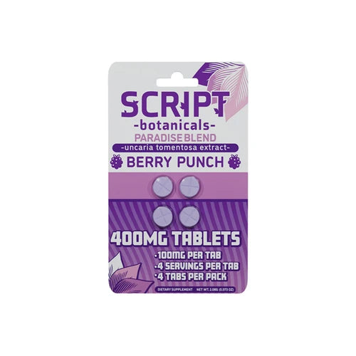 Script Botanicals - Paradise Blend Tablets - 4ct