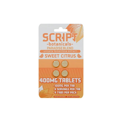 Script Botanicals - Paradise Blend Tablets - 4ct