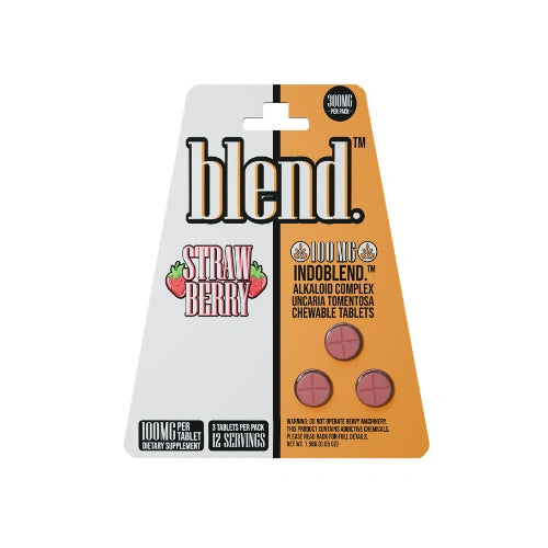 blend - strawberry 3 pack of tablets