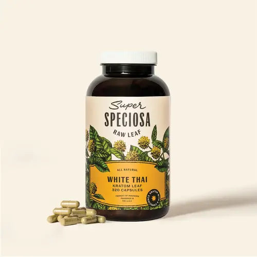 Super Speciosa | White Thai Kratom Capsules