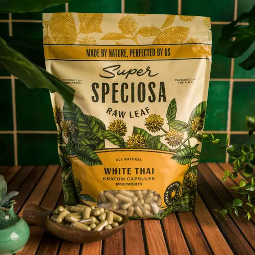 Super Speciosa | White Thai Kratom Capsules