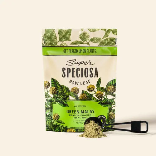Super Speciosa | Green Maylay Kratom Powder