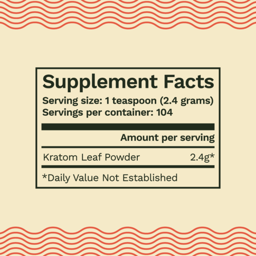 Super Speciosa | Red Borneo Kratom Powder