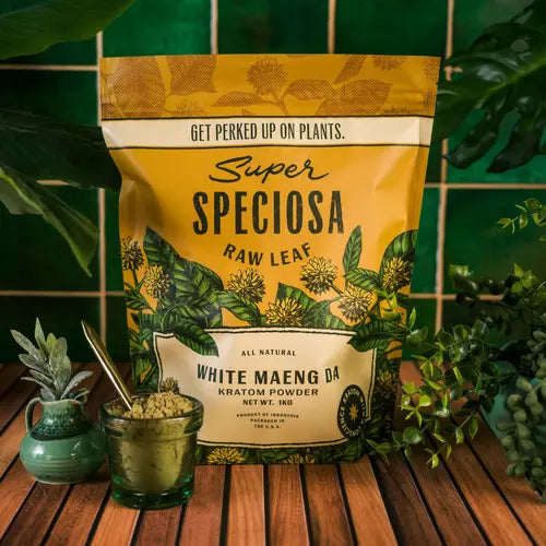Super Speciosa | White Maeng Da Kratom Powder
