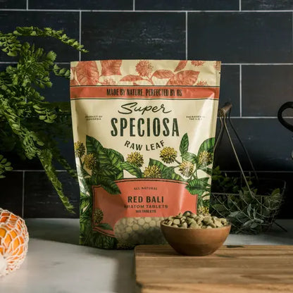 Super Speciosa | Red Bali Kratom Tablets