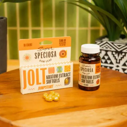Super Speciosa | Jolt Kratom Extract Soft Gels