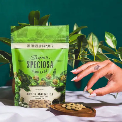 Super Speciosa | Green Maeng Da Kratom Tablets