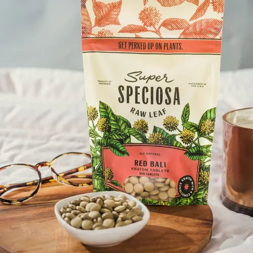 Super Speciosa | Red Bali Kratom Tablets