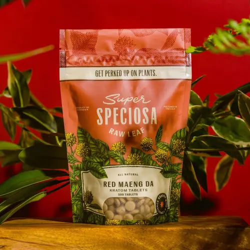 Super Speciosa | Red Maeng Da Kratom Tablets