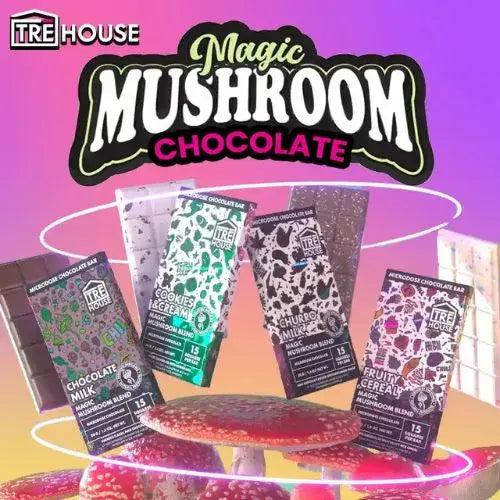 TRĒ House | Magic Mushroom Chocolate Bar