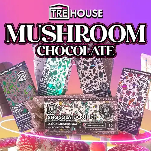 TRĒ House | Mushroom Chocolate Bar
