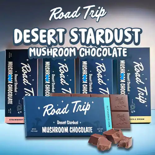 Road Trip | Desert Stardust Mushroom Chocolate - 8 pcs
