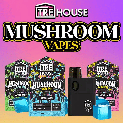 TRĒ House | Mushroom Disposable Vape Pens