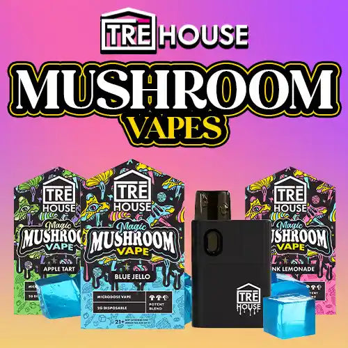 TRĒ House | Mushroom Disposable Vape Pens