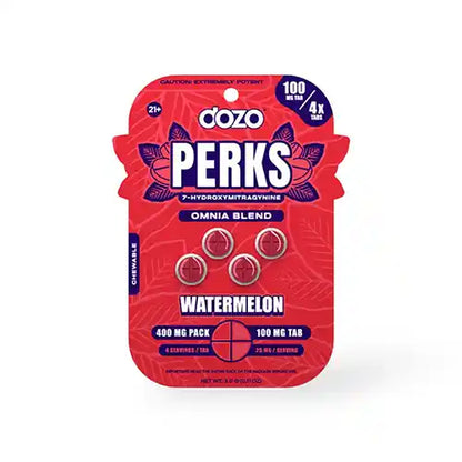 dozo perks watermelon dark pink package