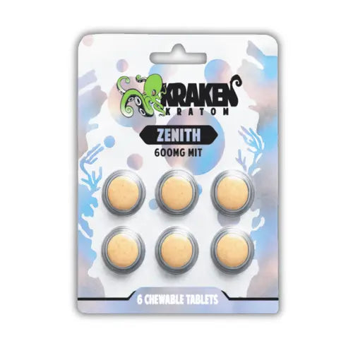 Kraken Kratom | Zenith Kratom Tablets - 600mg